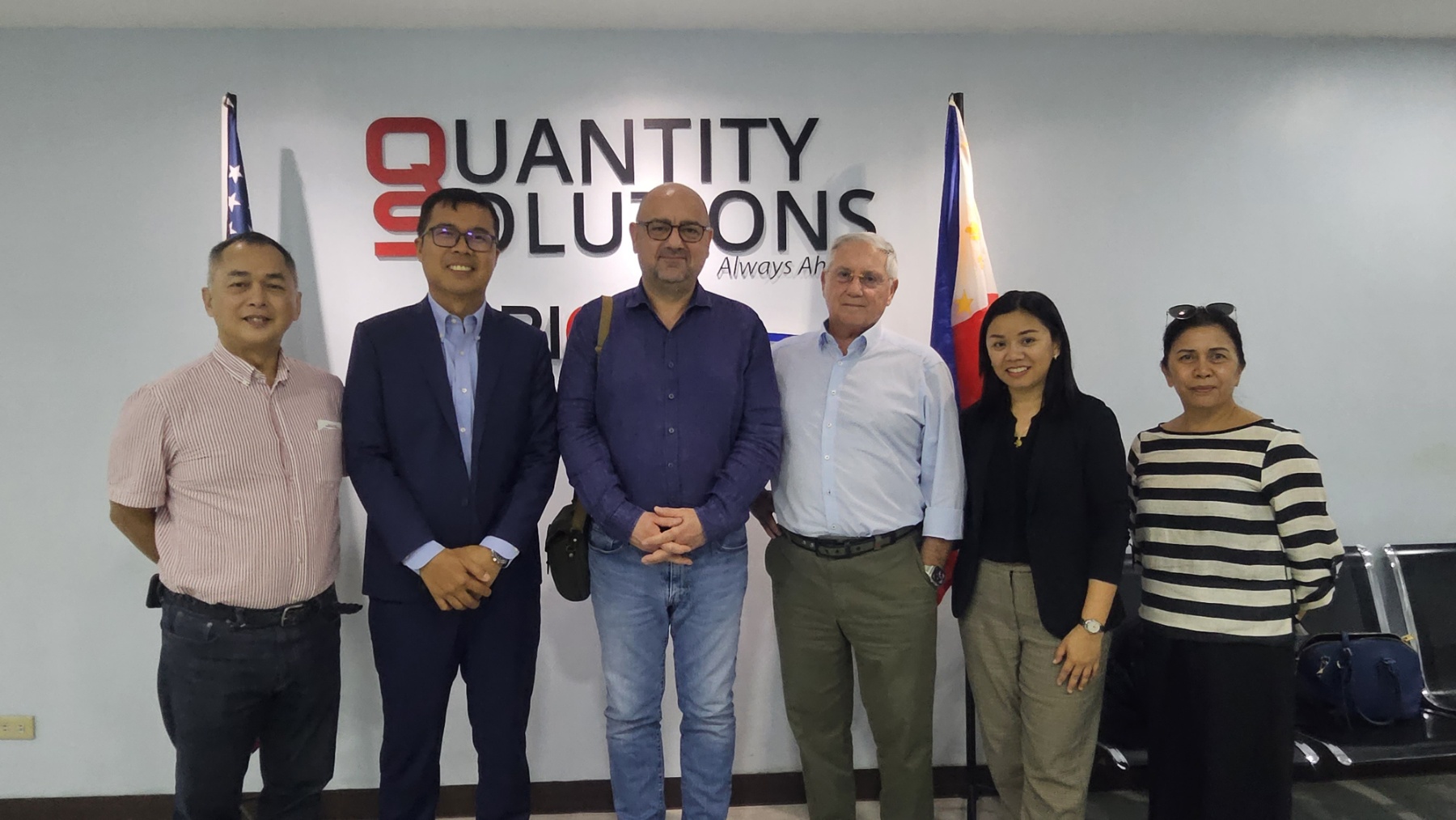Mac International, Saudi Arabia, visited Quantity Solutions Inc. Office