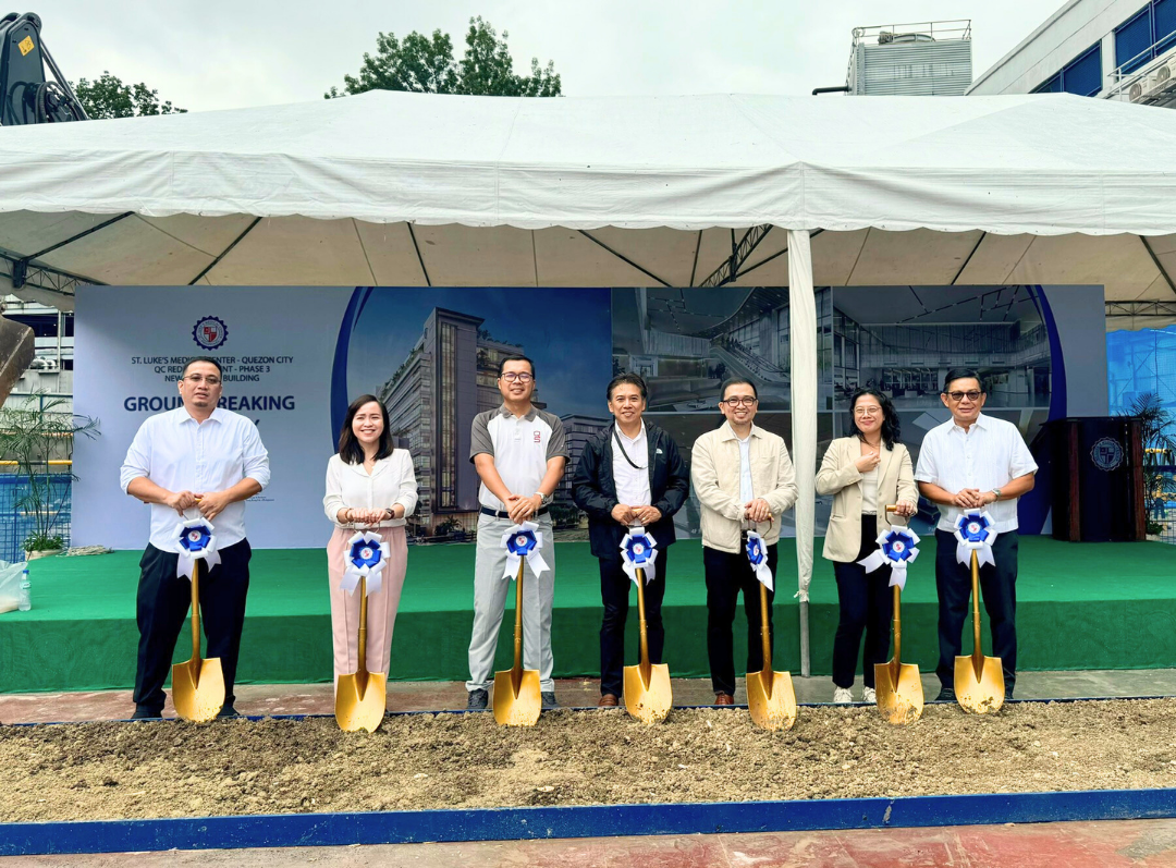 St. Luke's Medical Center - Quezon City groundbreaking of the QC Redevelopment - Phase 3 New Hospital Building